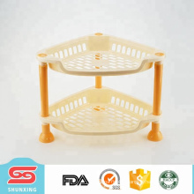 Cheap plastic triangular basket shelf organizer for sale